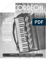 Accordeon - Etienne Lorin