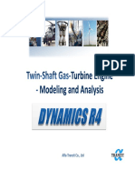 Two-shaft Gas Turbine Engine Modeling and Analysis Eng