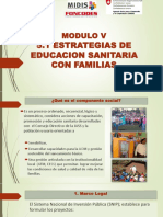 V.1 Estrategias Educacion Sanitaria Con Flias