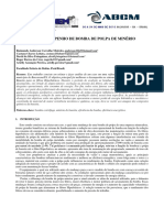 Análise de Desempenho de Bomba de Polpa de Minério (Bauxita)