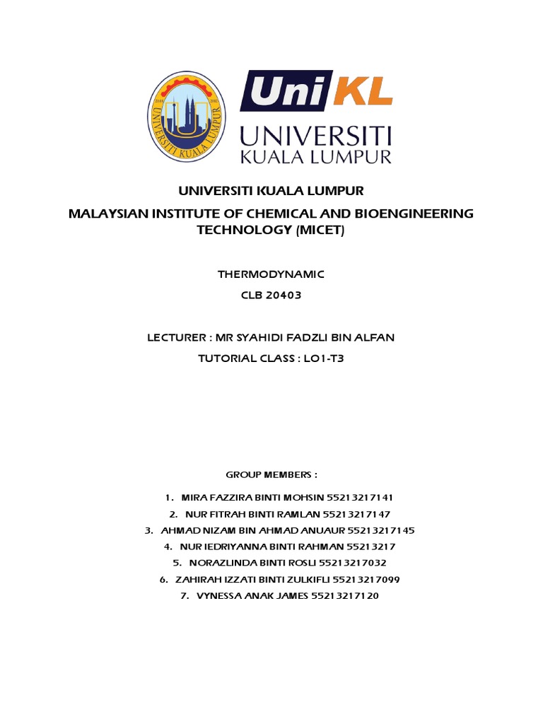 Cover Page Assignment