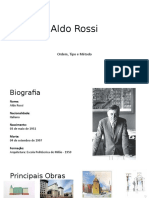 Arquiteto Aldo Rossi e sua teoria da tipologia