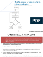 Criterios de Alta