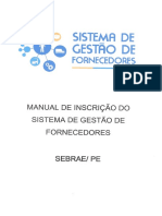 Manual de Inscrição - SGF_SEBRAE_PE
