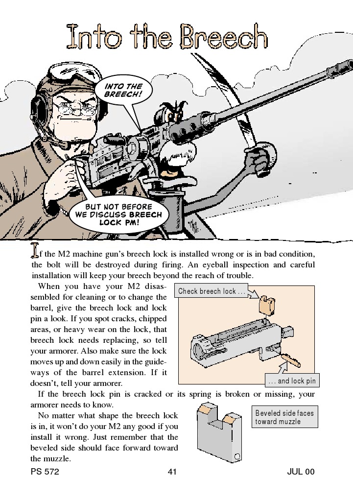 Breech Lock Installation