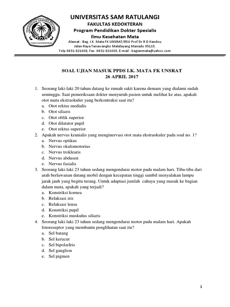 Soal Ujian Ppds Docx