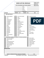 OP-FT-03 Check List de Vehiculos