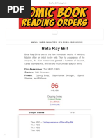 Beta Ray Bill Reading Order