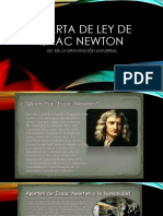 Cuarta de Ley de Isaac Newton