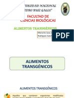 Alimentos Transgénicos