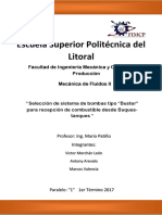 Seleccion y dimensionamiento de tuberias y accesorios para bombas