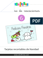 Va 06 Tarjetas Navidad Recortables Cuadernillo PDF