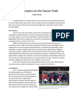 Mathematics On The Soccer Field PDF