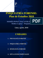 PLAN DE ESTUDIOS PSIQUIATRIA FORENSE 2018 II.ppt