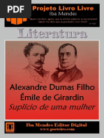 Suplicio de Uma Mulher - Emile de Girardin e Alexandre Dumas Filho
