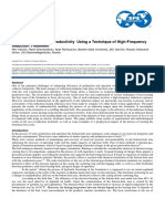 Enhancement of Well Productivity Using A Technique of High-Frequency Induction Treatment PDF