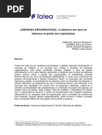 Liderança Organizacional
