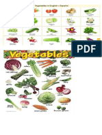 Verduras Ingles 