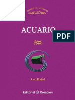 Acuario (Spanish Edition) - Leo Kabal