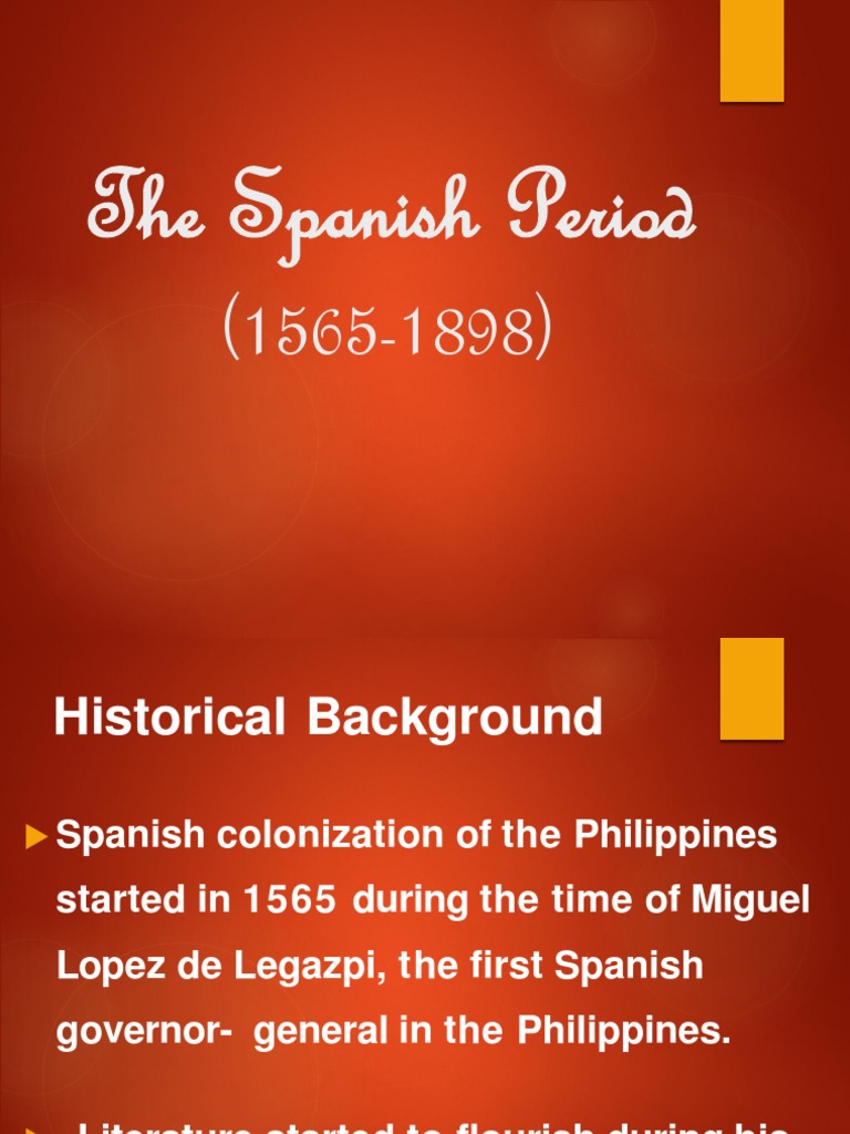 Spanish Colonial Period in the Philippines | PDF | Tagalog Language ...