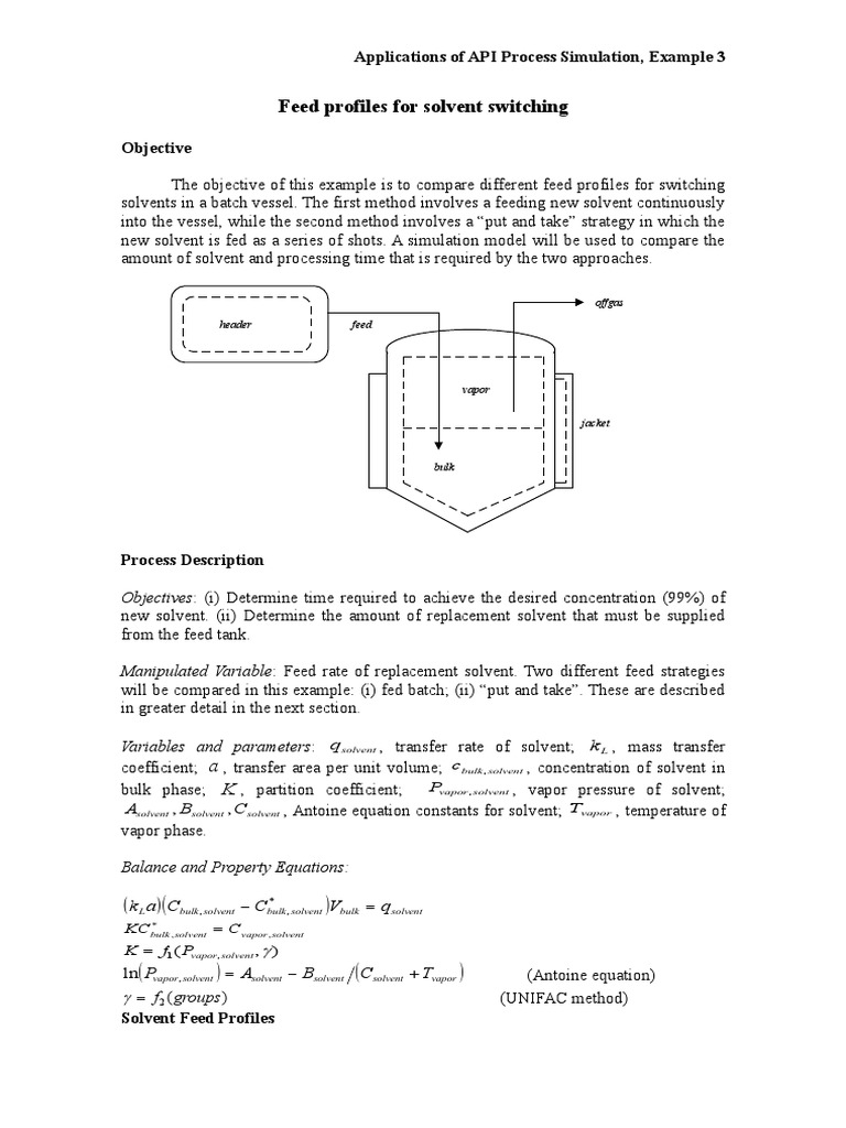 Example Solvent Switch | PDF | Solvent | Liquids