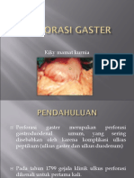 Perforasi Gaster
