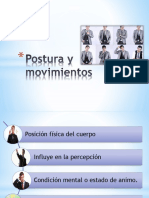 Español Postura y Moovimeintos