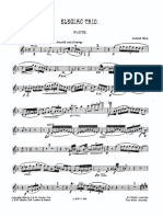 Bax - Elegiac Trio Flute Viola and Harp PDF