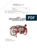 Basic Sketching & Design Mechanical Project