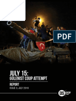 July 15: Gülenist Coup Attempt