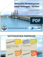 Studi Kelayakan Jembatan Bulungan-Tarakan