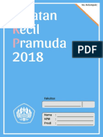 Tugas Catatan Kecil Pramuda (CKP) Prabu 2018