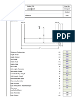 Aqueduct trough analysis and design