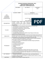 SPO Penilaian Kinerja Ketua Tim