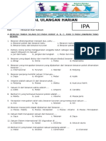 Soal IPA SMP Kela 7 Bab Besaran Dan Satuan Dan Kunci Jawaban PDF