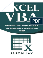 EXCEL VBA - Guide Débutant Etape