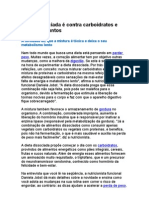 7483513 Dieta Dissociada e Contra Carboidratos e Nas Juntos Alimentacao Medicina Preventiva