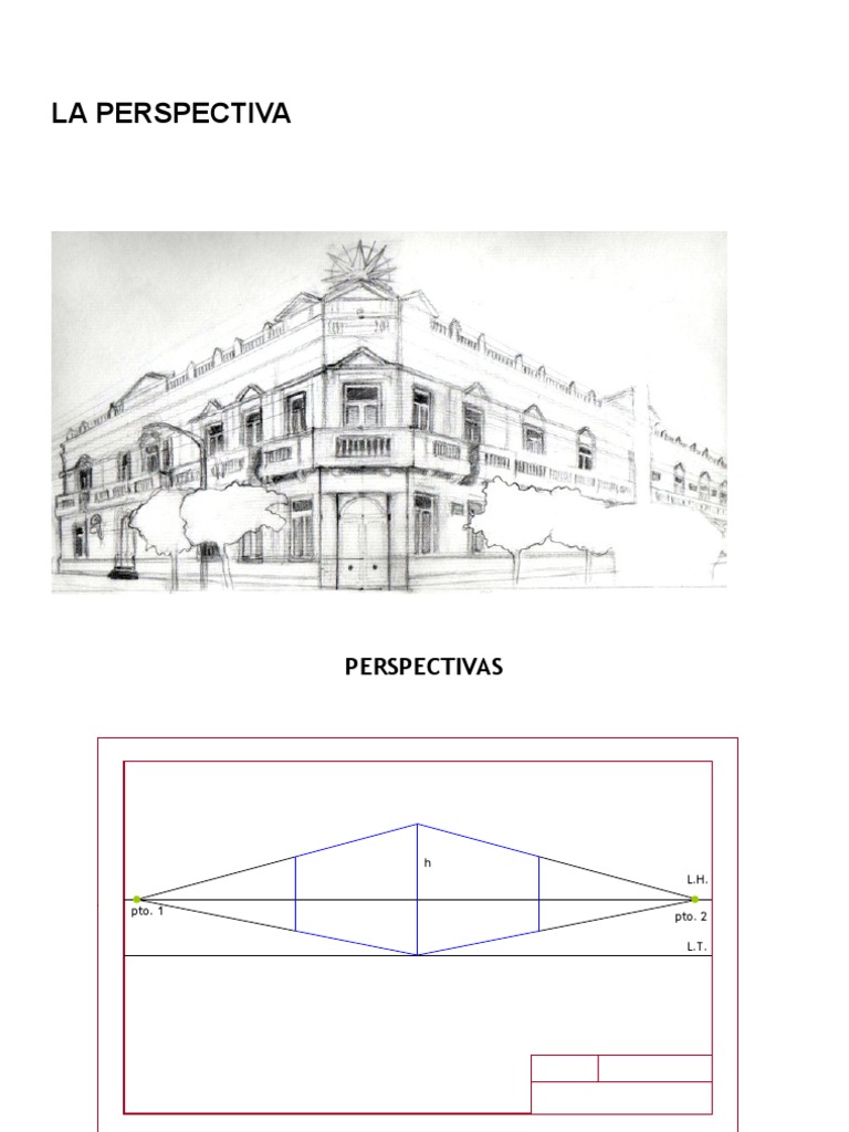2 Puntos Fuga | PDF | Perspectiva (Gráfica) | Enseñanza de matemática, image size:768x1024