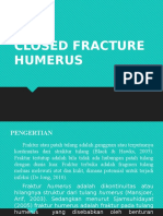 Closed Fracture Humerus