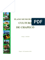 Plano Municipal de Cultura de Chapecó 2010-2020
