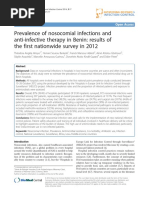 Prevalence of Nosocomial Infections And