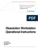 70-9050F Dissolution Workstation Operation