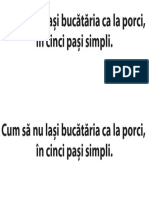 Cum sa nu lasi bucataria ca la porci