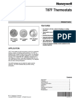 Honeywell Thermostat T87F