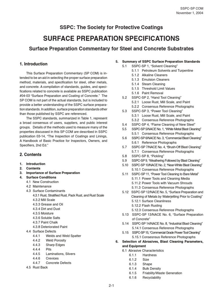 SURFACE PREPARATION SPECIFICATIONS.pdf Rust Paint
