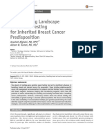 Changing Landscape of Genetic Testing Curr Treat Opt Oncol