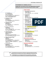 List of Companies Approved by The Fia For The Calculation of Safety Cages