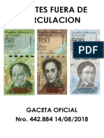 Billetes Fuera de Circulacion