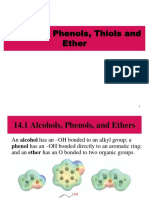 Alcohol, Phenols, Thiol & Ether