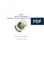 Stata Basico Intermedio Aplicado A La Investigación Economica. Juan Carlos Abanto Orihuela